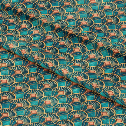 Art Deco Pattern 27 Quilting Cotton Fabric