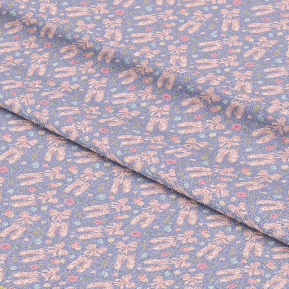 Sweet Ballerina Pattern 7 Quilting Cotton Fabric