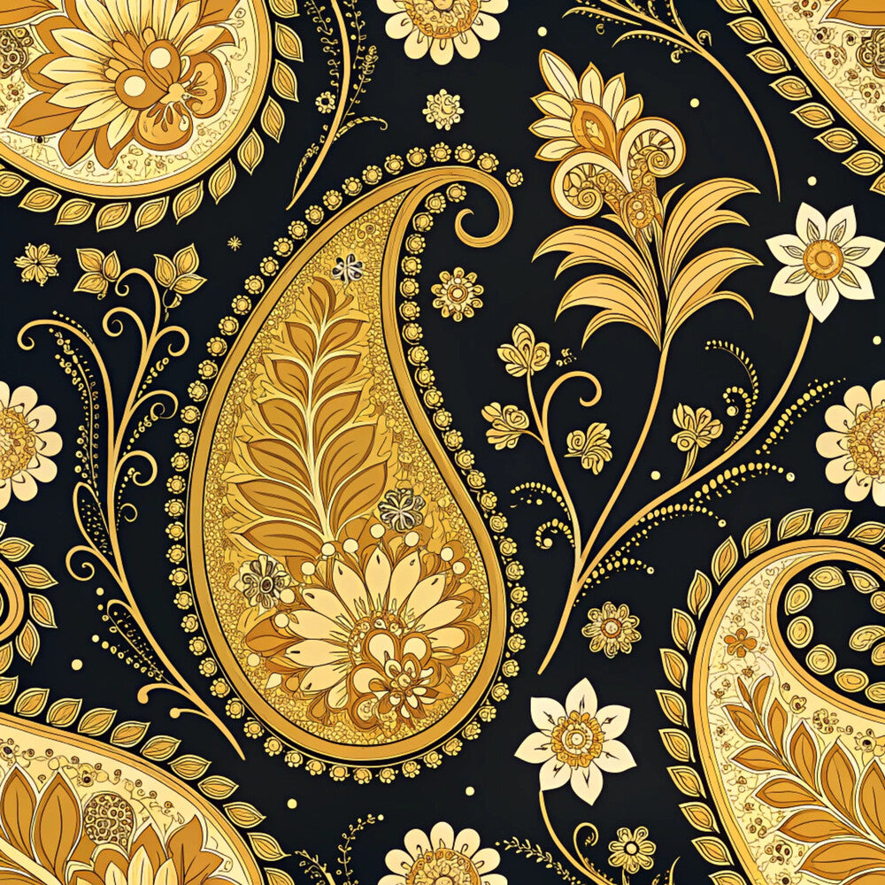 Vibrant Paisley And Florals Fat Quarter Bundle