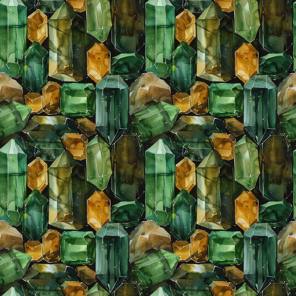 Emerald Gemstones Fat Quarter Bundle