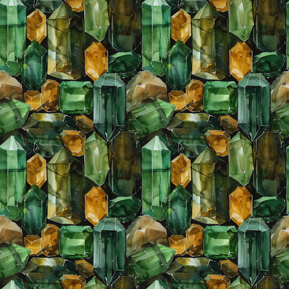 Emerald Gemstones Fat Quarter Bundle