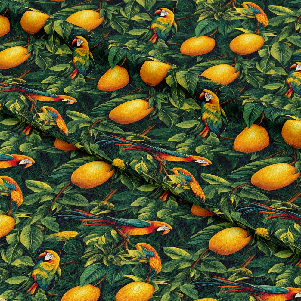 Mango In The Wild Pattern 6 Quilting Cotton Fabric