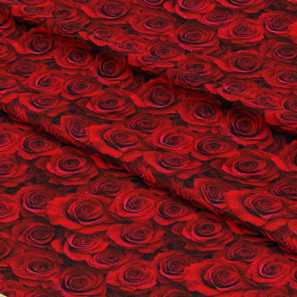 Realistic Flowers Pattern 37 Quilting Cotton Fabric