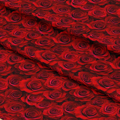 Realistic Flowers Pattern 37 Quilting Cotton Fabric