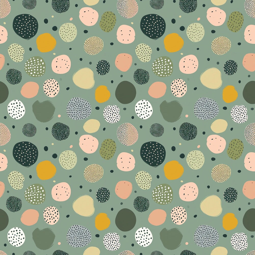 Sage Green Boho Fat Quarter Bundle