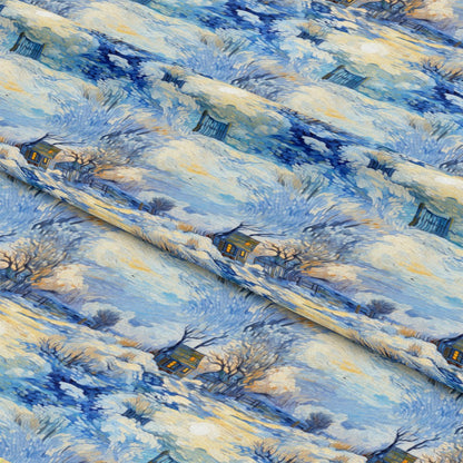 Winter Under the Dawn Pattern 7 Quilting Cotton Fabric
