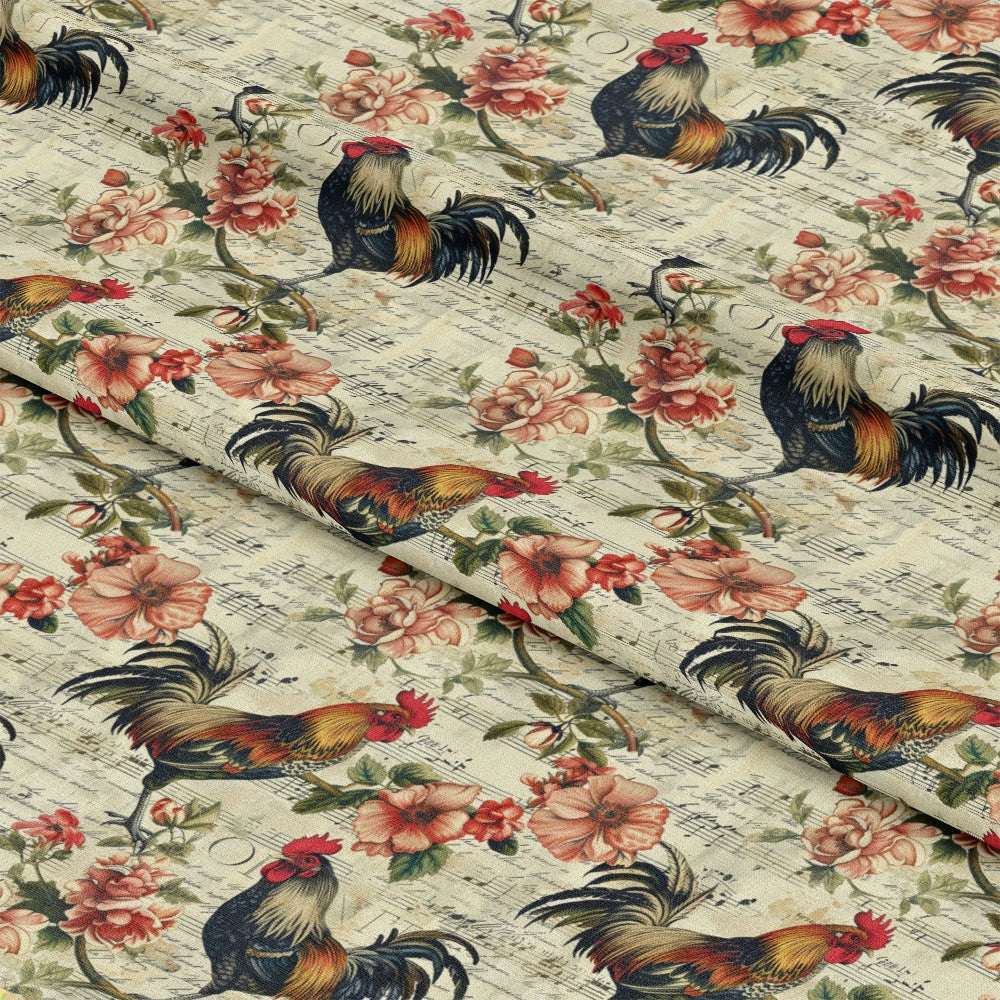 Farm Life Pattern 51 Quilting Cotton Fabric