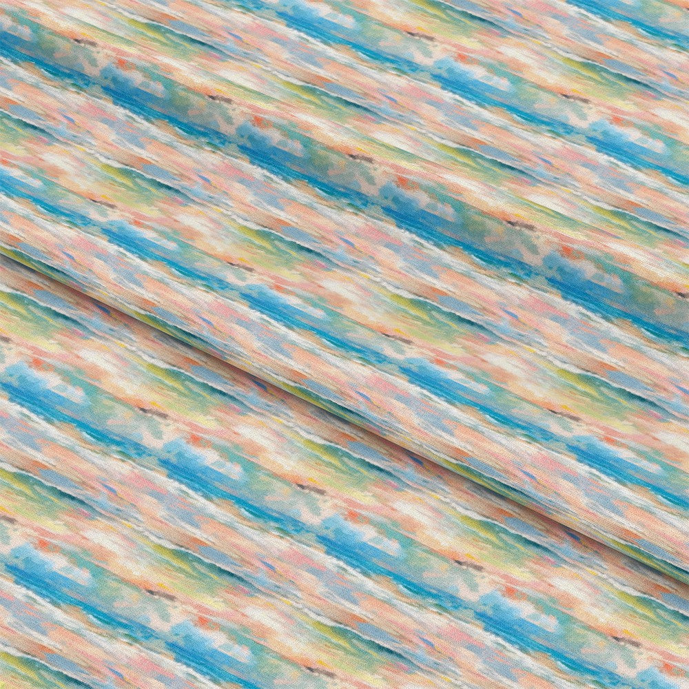 Monet Inspired Art Pattern 11 Quilting Cotton Fabric