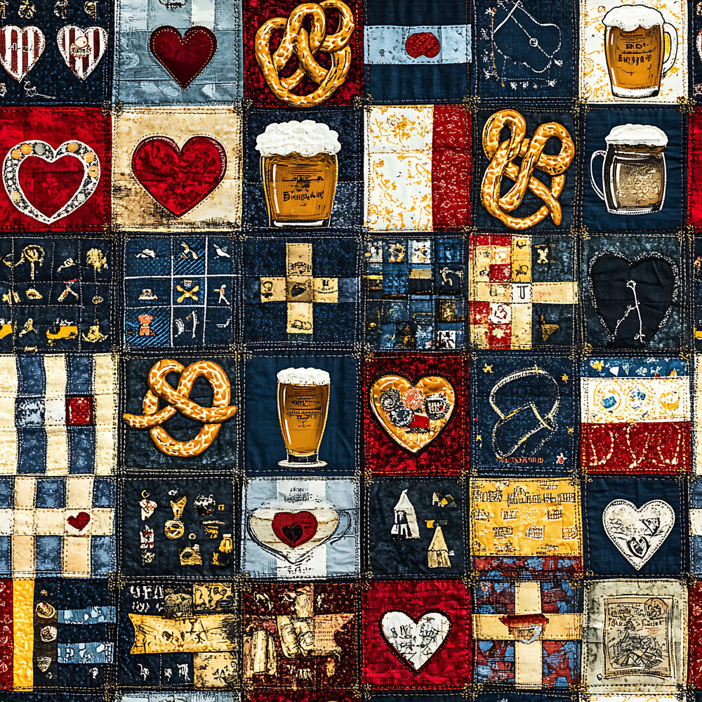Oktoberfest Patch Quilt Sampler Fat Quarter Bundle