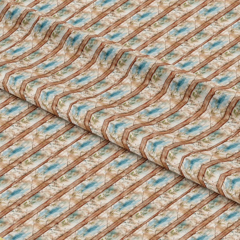 Shabby Rustique Pattern 3 Quilting Cotton Fabric