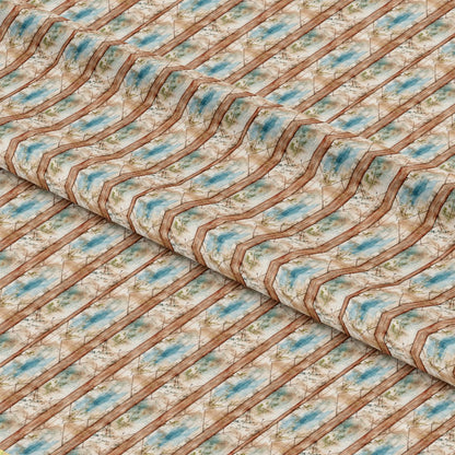 Shabby Rustique Pattern 3 Quilting Cotton Fabric