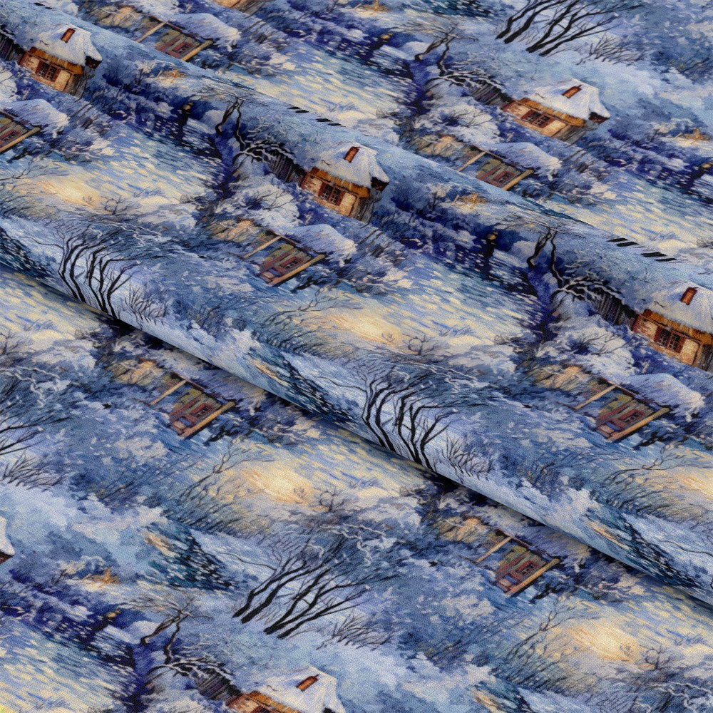 Winter Under the Dawn Pattern 28 Quilting Cotton Fabric