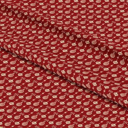 Christmas Love Pattern 6 Quilting Cotton Fabric