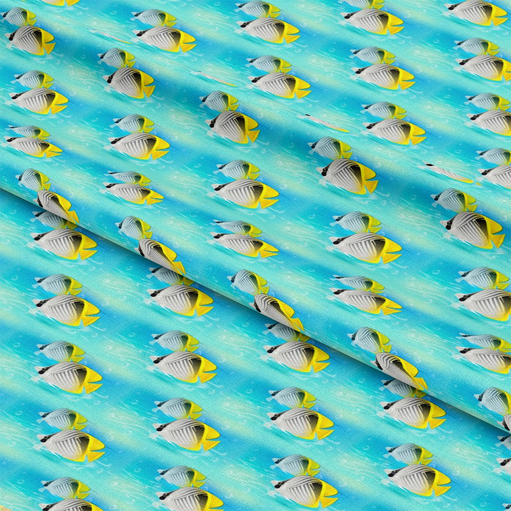 Summer Beach Pattern 4 Quilting Cotton Fabric