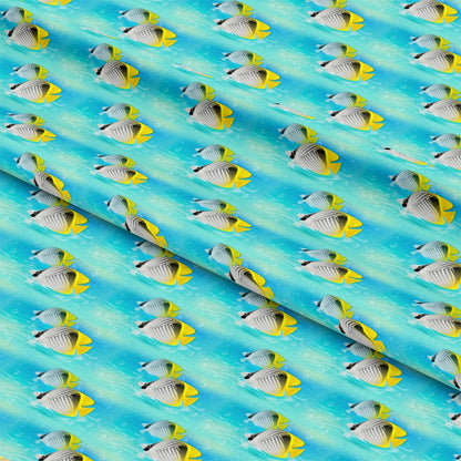 Summer Beach Pattern 4 Quilting Cotton Fabric