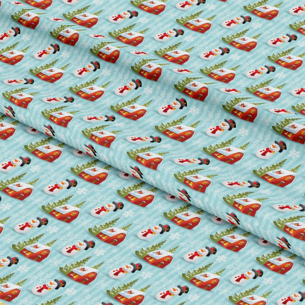 Christmas Love Pattern 1 Quilting Cotton Fabric