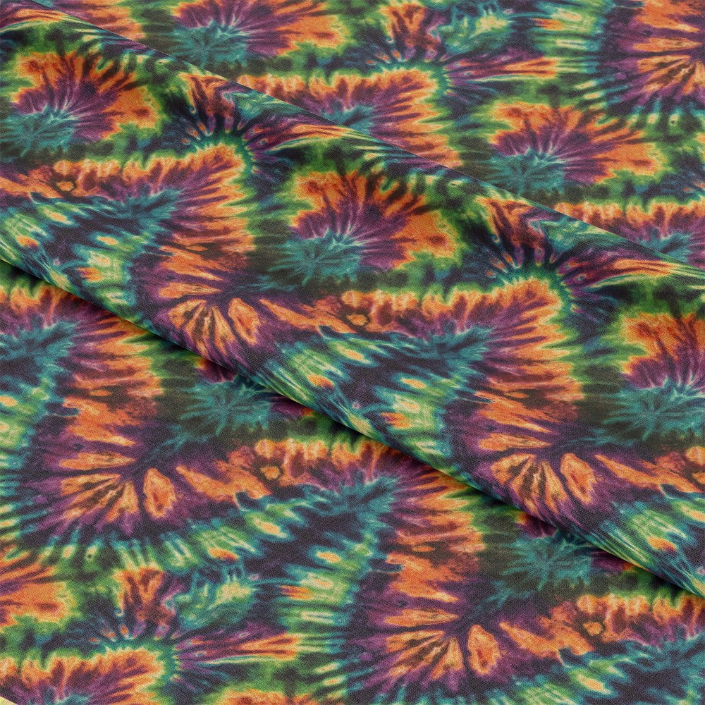 Retro Tie Dye Pattern 8 Quilting Cotton Fabric