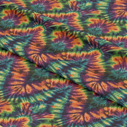 Retro Tie Dye Pattern 8 Quilting Cotton Fabric