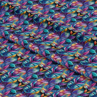 French Quarter Mardi Gras Pattern 4 Quilting Cotton Fabric