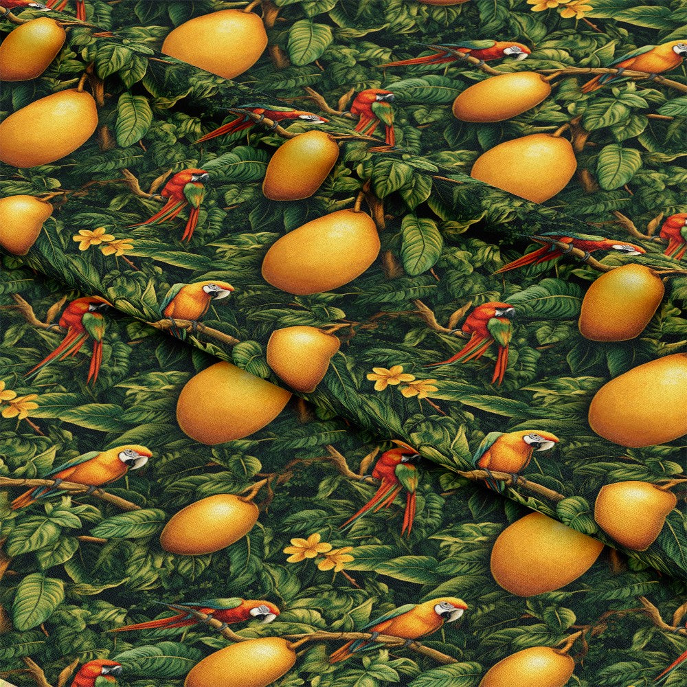 Mango In The Wild Pattern 1 Quilting Cotton Fabric