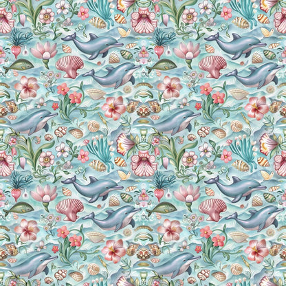 Swimming with Dolphins Fat Quarter Bundle