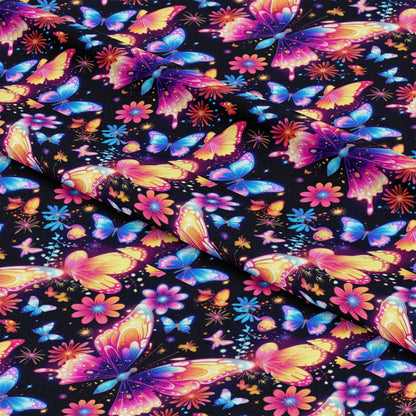 Fantasy Butterflies Pattern 17 Quilting Cotton Fabric