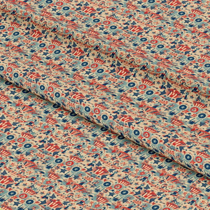 Americana Chronicles Pattern 1 Quilting Cotton Fabric