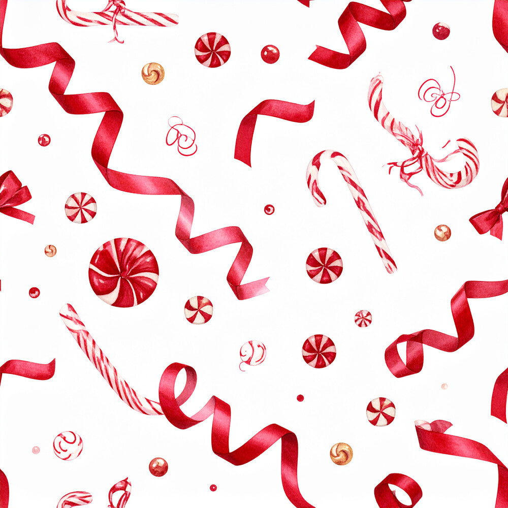 Peppermint Spice Christmas Fat Quarter Bundle