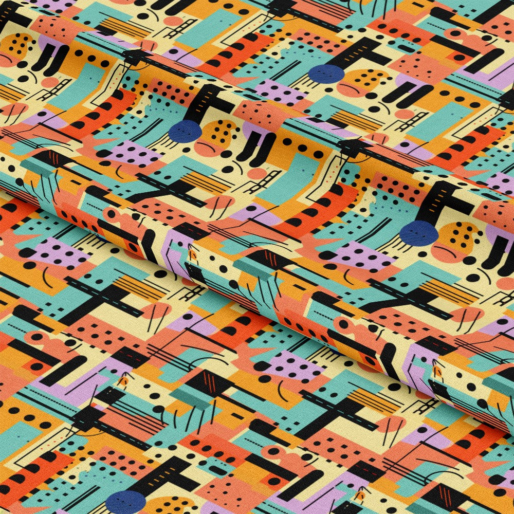 Groovy Boho Hippie Pattern 8 Quilting Cotton Fabric