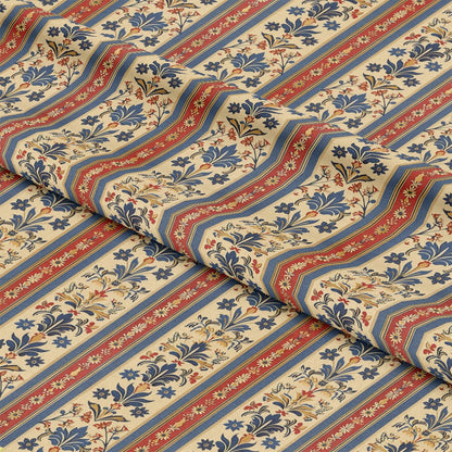 Medieval French Pattern 2 Quilting Cotton Fabric