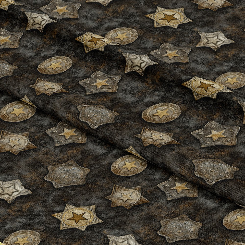 The Western Life Pattern 38 Quilting Cotton Fabric