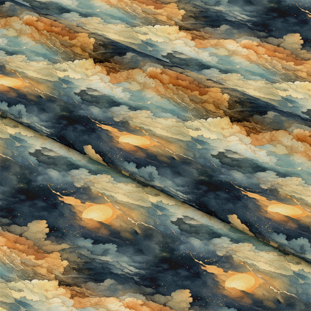 Sunset Skies Pattern 1 Quilting Cotton Fabric