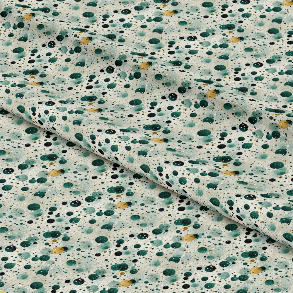 Green Confetti Pattern 6 Quilting Cotton Fabric