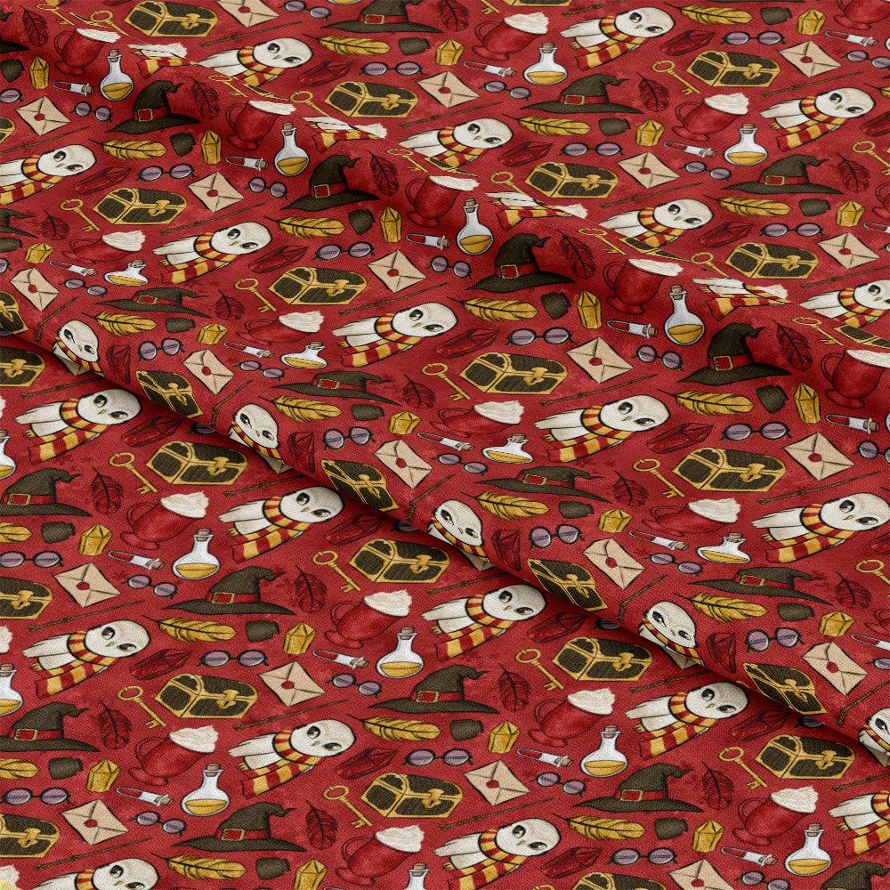 Wizard Magic School Pattern 18 Quilting Cotton Fabric