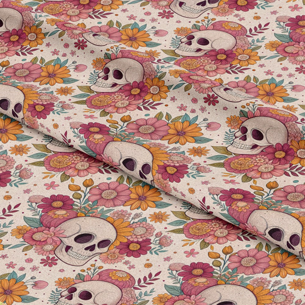 Retro Halloween Pattern 16 Quilting Cotton Fabric
