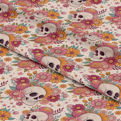 Retro Halloween Pattern 16 Quilting Cotton Fabric