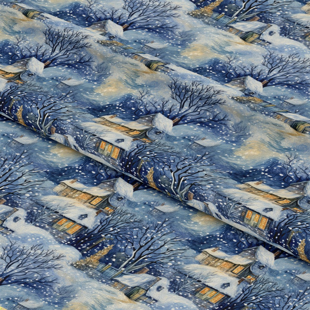 Winter Under the Dawn Pattern 22 Quilting Cotton Fabric