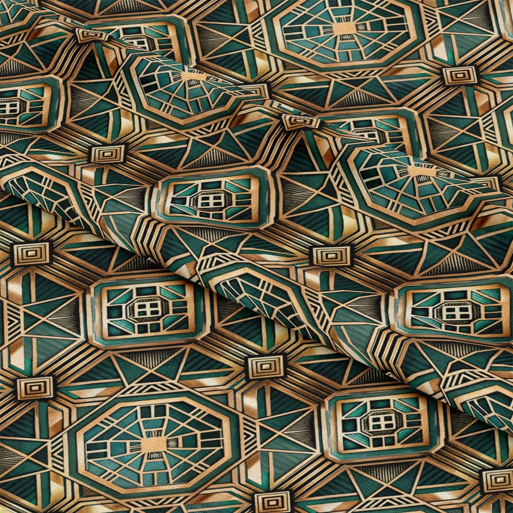 Art Deco Pattern 51 Quilting Cotton Fabric