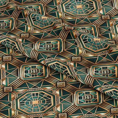 Art Deco Pattern 51 Quilting Cotton Fabric