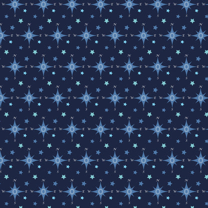 Navy Nautical Sea Fat Quarter Bundle