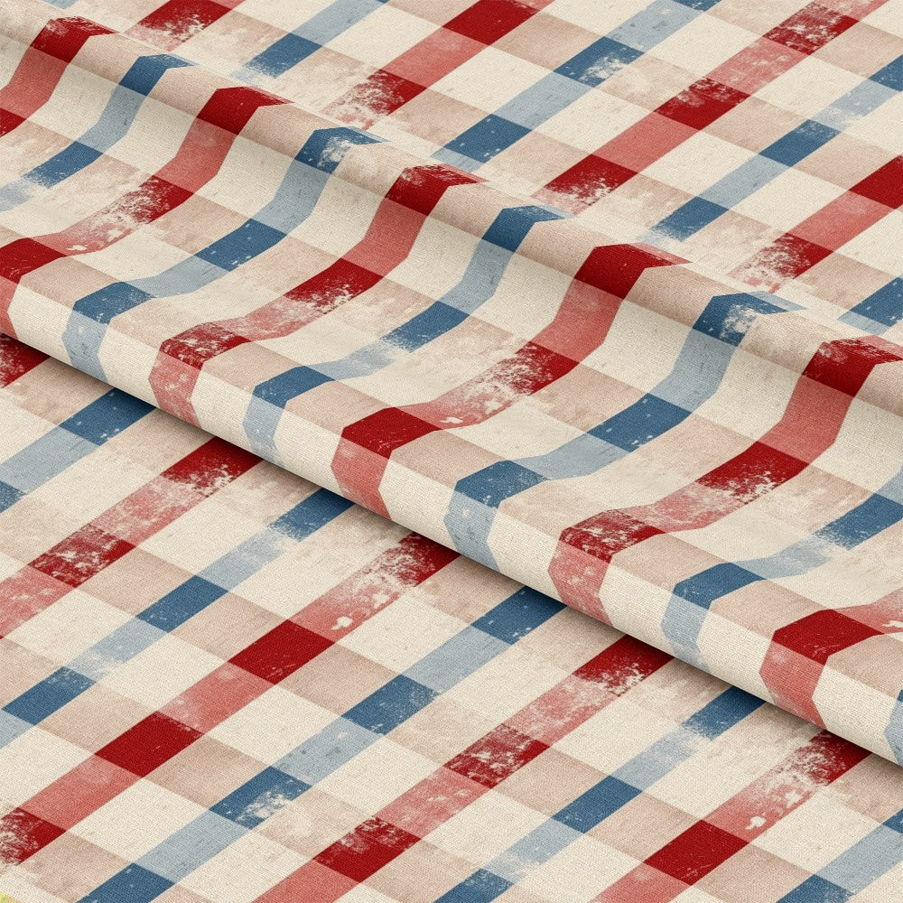 Distressed Patriotic Pattern 17 Quilting Cotton Fabric