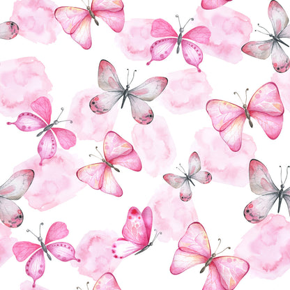 Watercolor Butterflies Fat Quarter Bundle