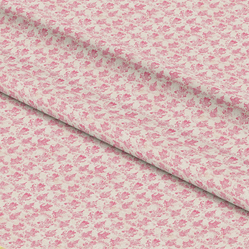 Vintage Pink Patterns Pattern 7 Quilting Cotton Fabric