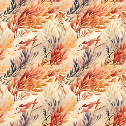 Rustic Fall Leaves Fat Quarter Bundle