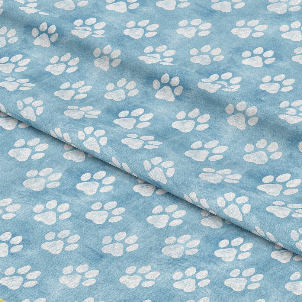 Dog Paws Pattern 12 Quilting Cotton Fabric