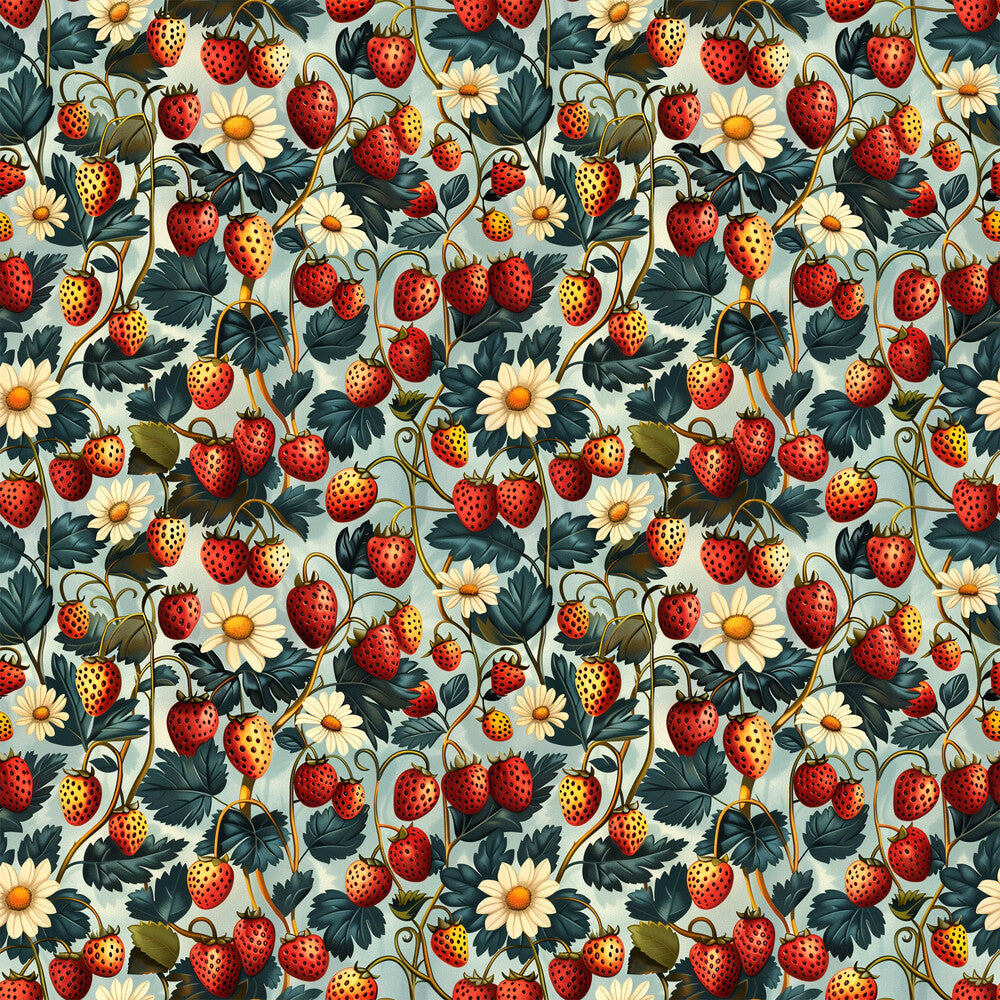 Vintage Strawberries Fat Quarter Bundle