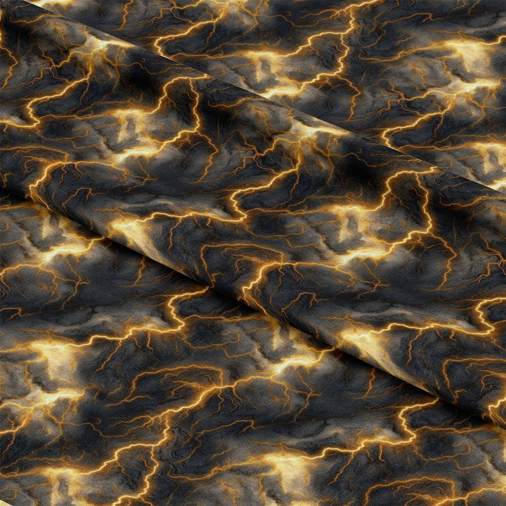 Thunderbolt Lightning Pattern 25 Quilting Cotton Fabric