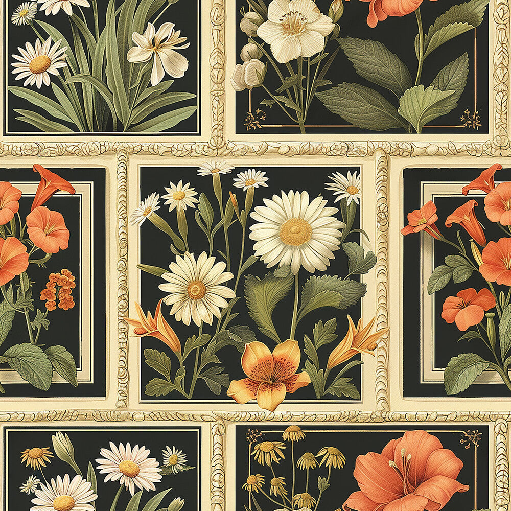 Eliza's Floral Grids Fat Quarter Bundle