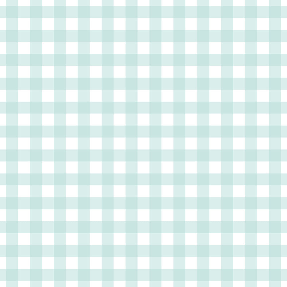 Mint Grey and White Plaid Fat Quarter Bundle