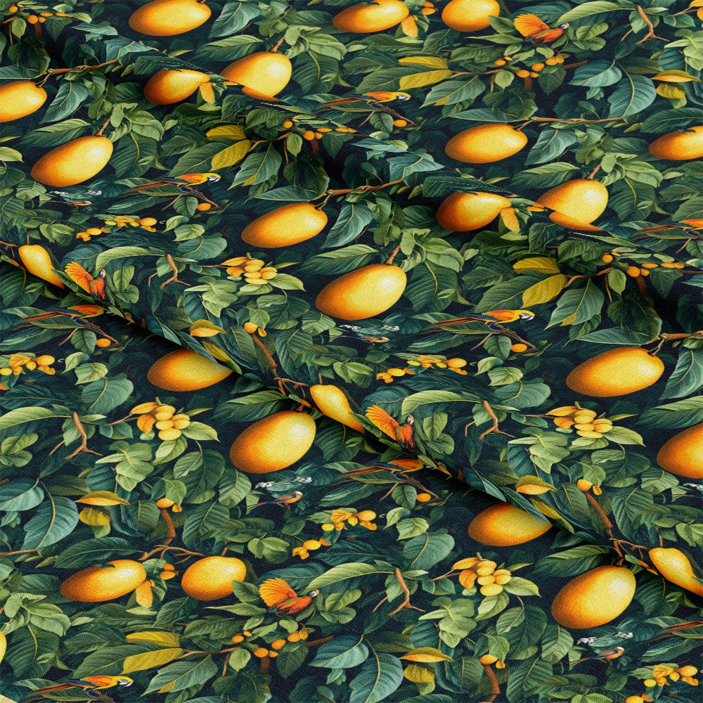 Mango In The Wild Pattern 12 Quilting Cotton Fabric